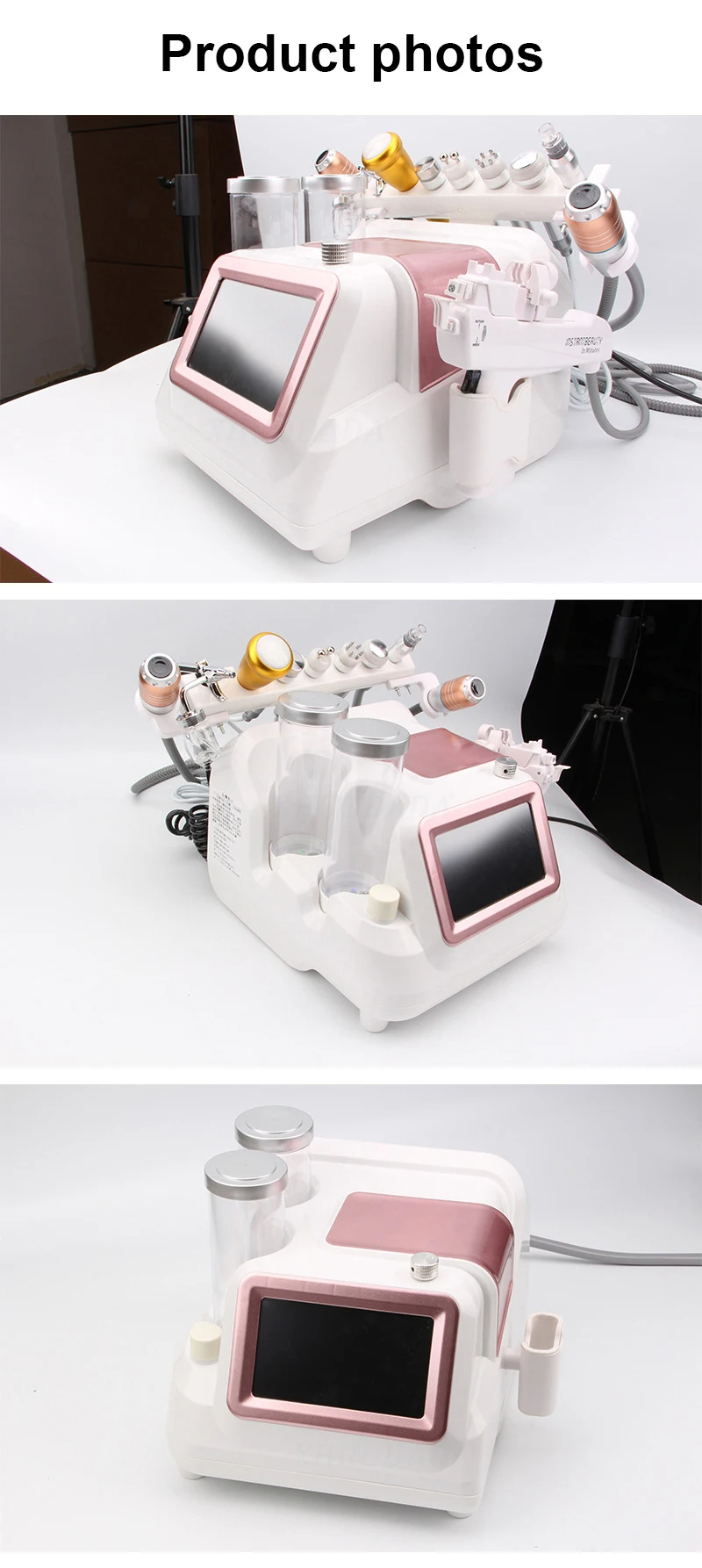 12-in-1 Facial sauna machine Deep Cleansing And Moisturizing Skin Removes wrinkles and leaves skin firm and white