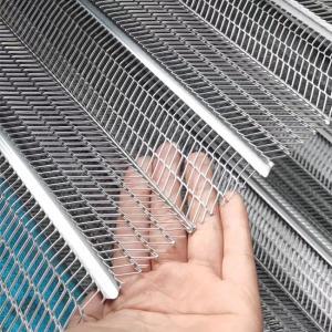 China 0.25mm 0.3mm Rib Lath Sheet SS Carbon Steel Metal Mesh Lath Sheet wholesale