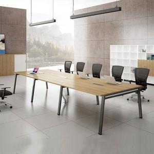 China 10 Seat Executive Conference Table And Chairs Wood 25mm Thickness wholesale