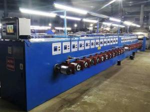 China 300m/Min SGS Copper Wire Tinning Machine 4 Zones Double Row Line wholesale