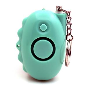 China Green Safesound Emergency Alarm 140db Personal Keychain LED Flashlight Women wholesale