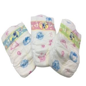 China Cloth Like Breathable Backsheet Disposable Baby Diaper 700 800ml Absorbency wholesale