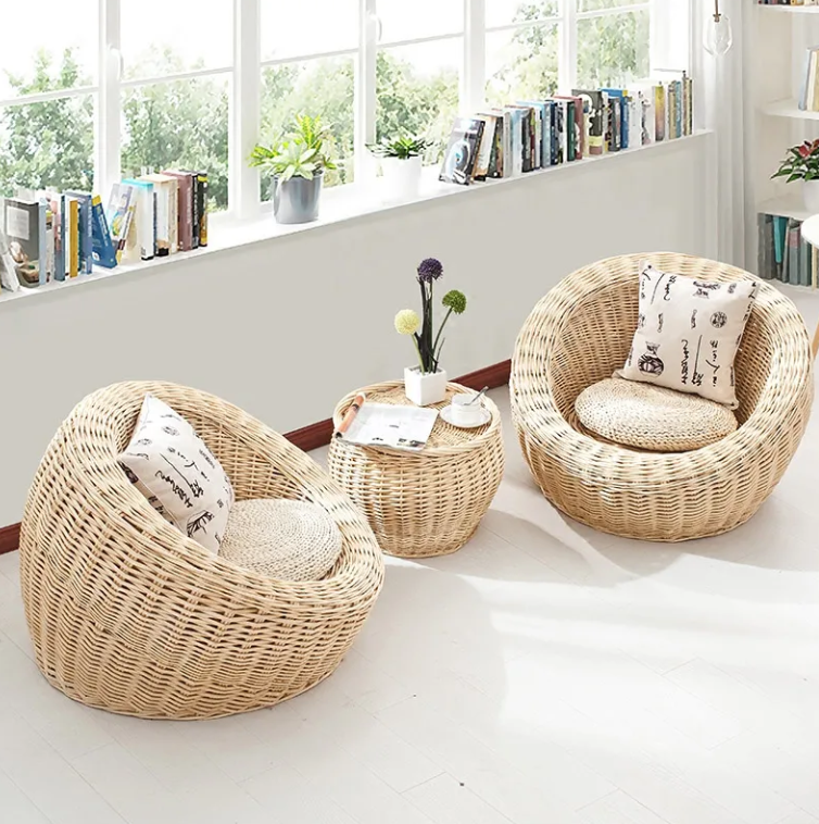 Environmentally Friendly Rattan Sofa Set Customized Outdoor Patio Couch