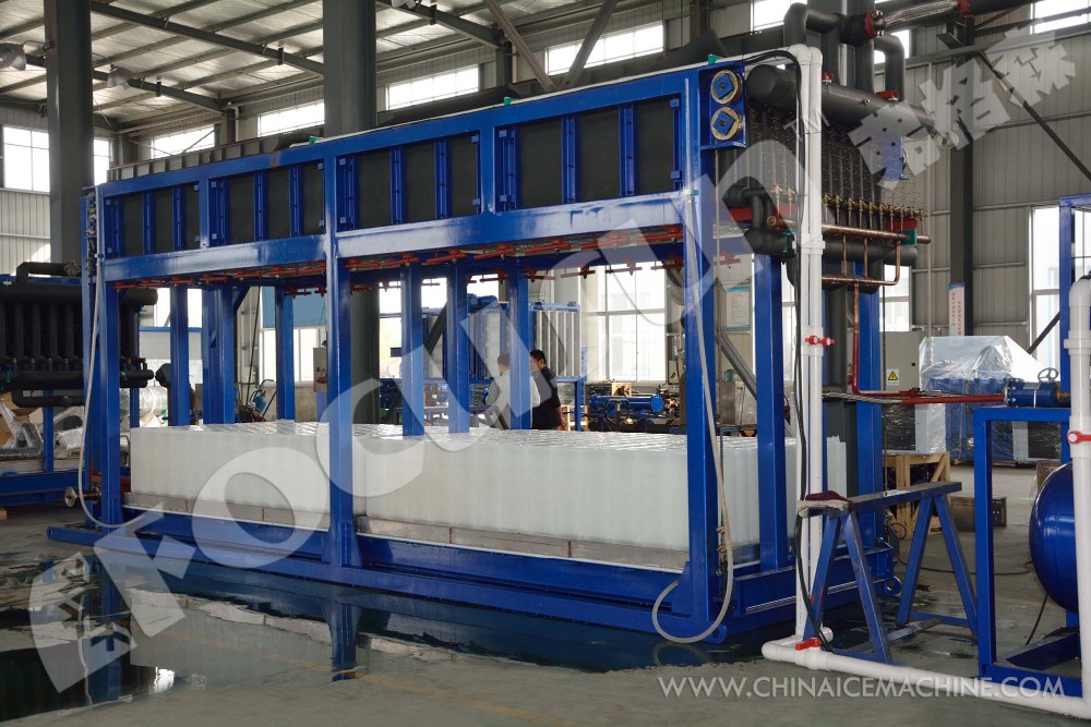 Fast Cooling Direct System Block Ice Machine 10 Ton Daily Capacity with Bitzer Compressor