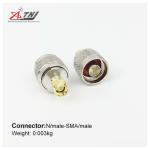 Customized Cell Phone Booster Connectors SMA Male To N Male Type