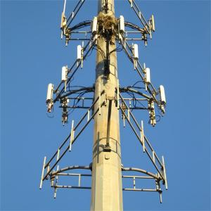 China OEM Galvanized Bionic Monopole Telecom Tower With High Tensile Steel wholesale