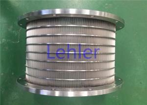 China SUS 304 Basket Mill / Bead Mill Screen Outer Diameter 350mm With Flange Rings wholesale