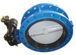 BS AWWA DN150 Soft Sealing Stainless Steel Double Eccentric Butterfly Valve