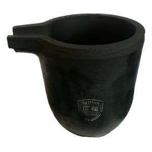 China Temperature Resistance Copper Melting Crucible 150Kg Capacity High Heat Conductivity wholesale