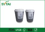 Printed Hot Chocolate disposable to go coffee cups Recycled
