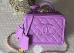 Caviar Skin Womens Luxury Handbag , 17cm Cowhide Shoulder Bag