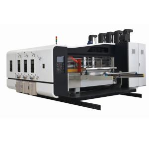 China Stacker Vibration Flexo Printer Slotter Die Cutter Fully Auto wholesale