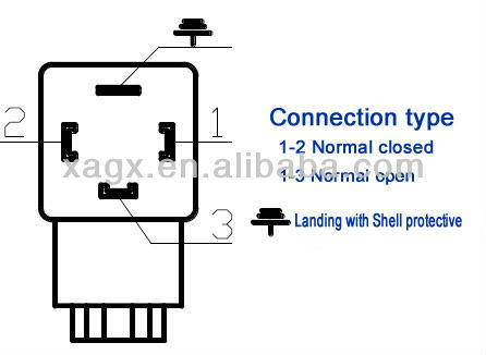 hot sale electric hot water pressure switch