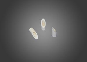 China White 95% alumina alumina ceramic pipe al2o3 ceramic tube ceramic disc wholesale