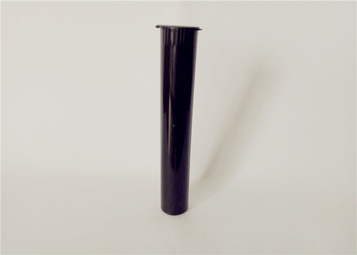 Hot Stamping Portable Pop Top Tubes Opaque Black Protecting Products From Sunlight