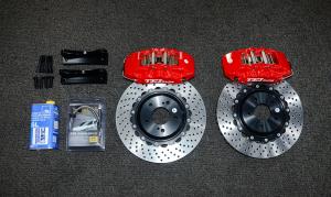China TEI Racing 6 Piston Big Brake Kit For Mazda Atenza 18 Inch Wheel wholesale