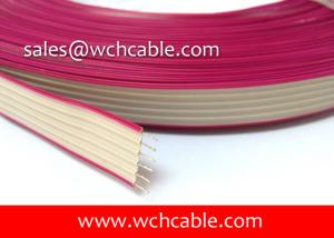 China UL20050 PVC Flat Ribbon Cable Eco-friendly RoHS &amp; Reach Compliant 80C 150V wholesale