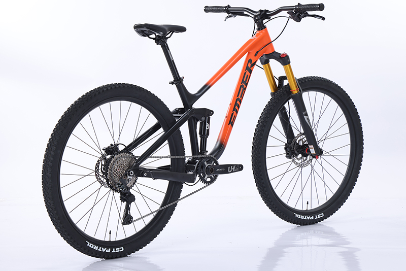 29" SHIMANO Gear Full Suspension Trail Mountain Bike Custom Bisiklet Bicicletas Soft Tail Bicycle for Outdoor Adventures