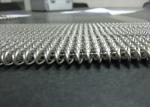 Spiral Stainless Steel Mesh Conveyor Belt For Biscuit Baking , Smooth Surface