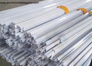 China Powder Coating White Aluminium Fixed Window Extrusion Profiles Strong Wind Resistance wholesale
