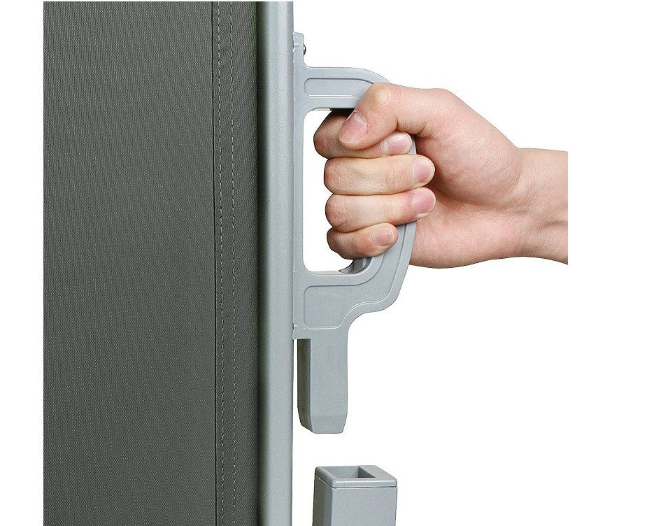 200x600cm Best Selling All Aluminum Side Awning Automatic Retractable spring inside Water-proof, Windproof