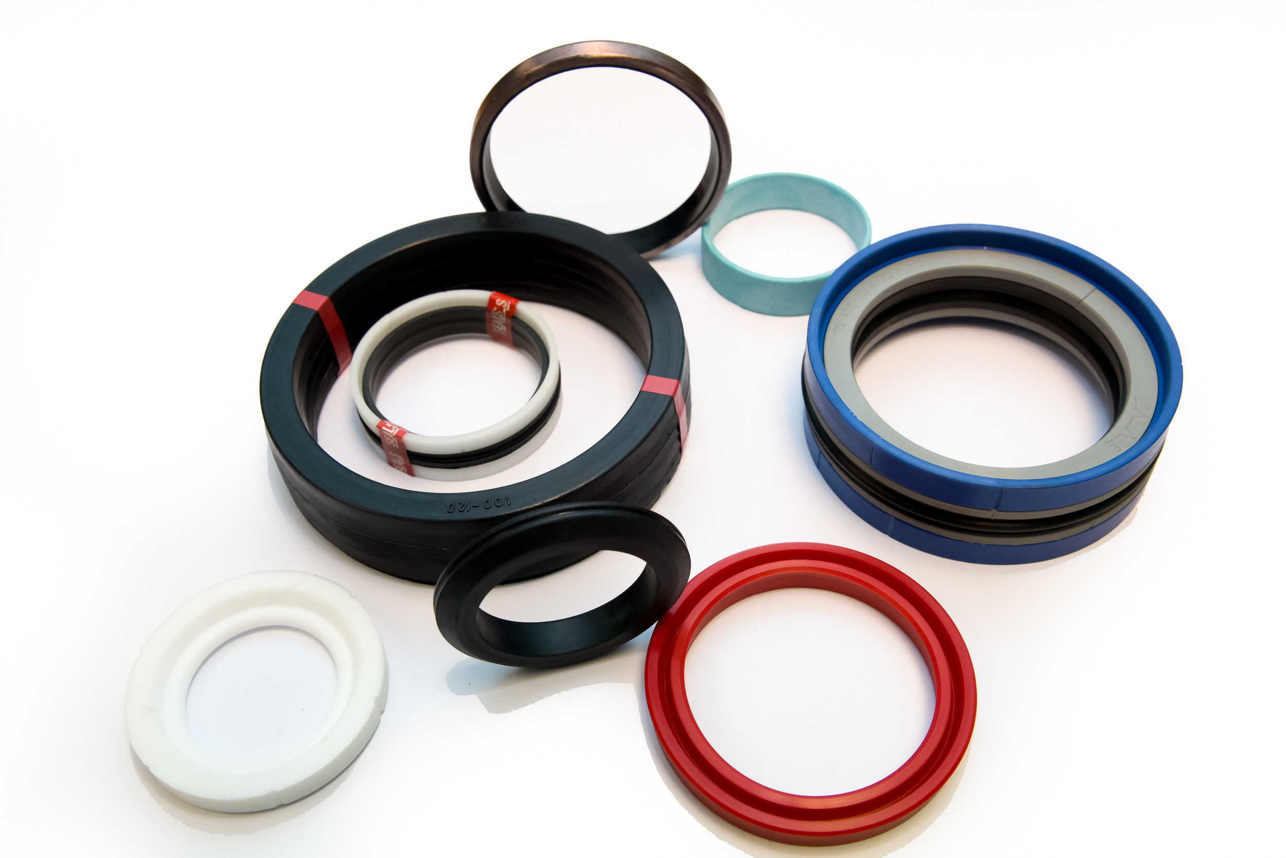 Heat Resistant Custom Silicone Parts Rubber O Ring Gasket For Industrial