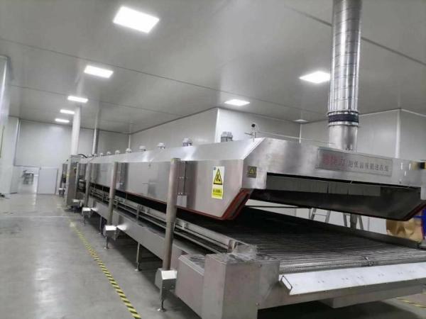 Liquid Nitrogen Tunnel Industrial Fish Freezer Blast Freezer Lobster Nitrogen
