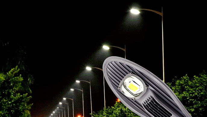 50W LED Road Street Light Industrial Lamp Outdoor Garden Yard Street Lights AC85-265V