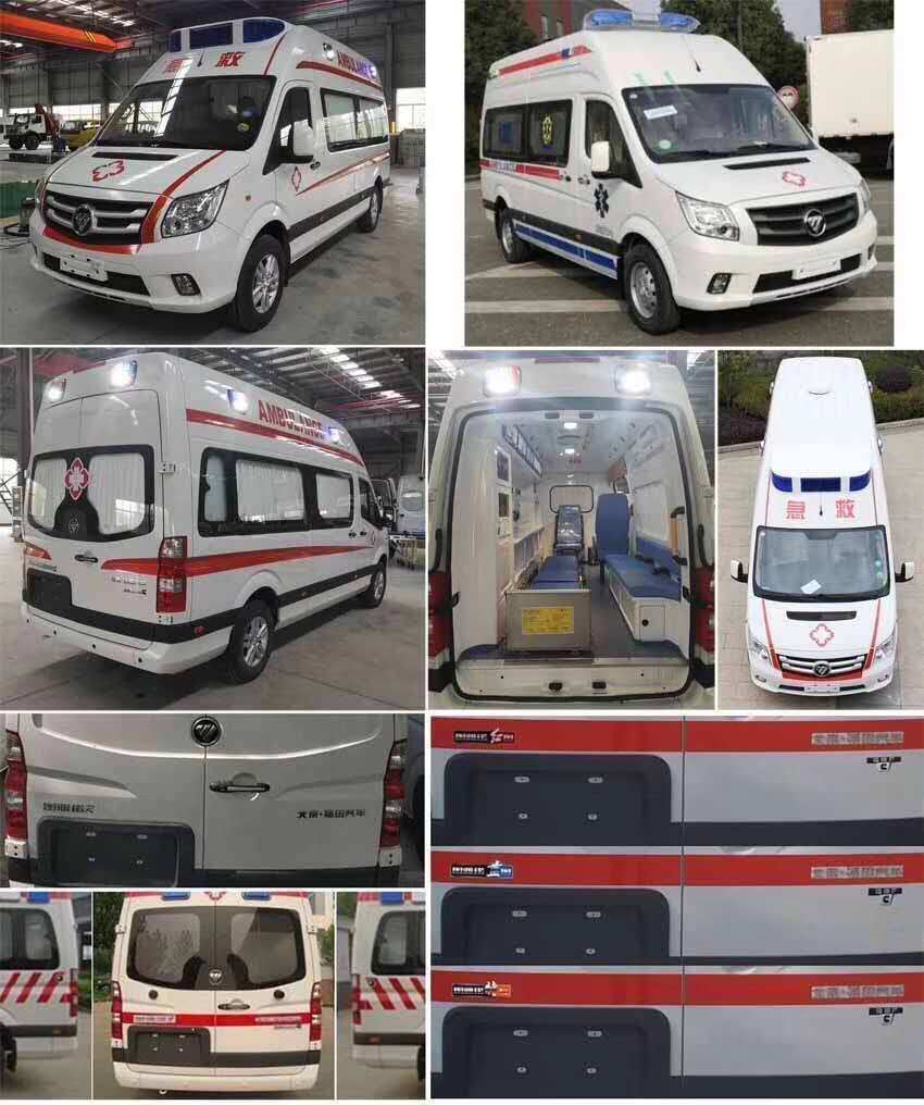 Factory Transit Emergency ICU Ambulance Car/Ambulance Vehicle
