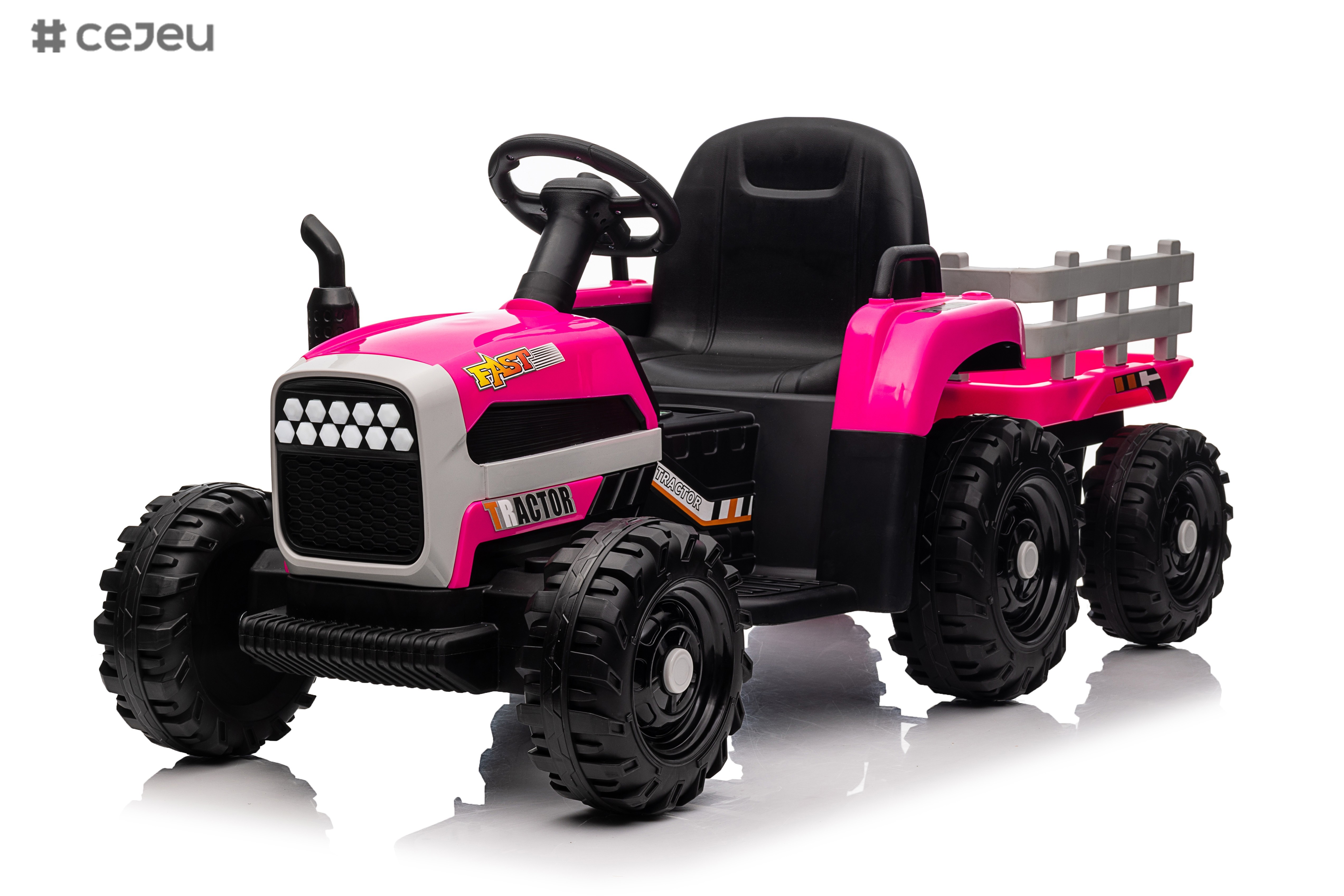 Rechargeable Battery Kids Ride On Toy Truck with 12V Rechargeable Battery and Two Motors