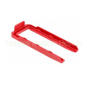 China 1718328-1 Red buckle HOUSINGS male Connector Flange lock catch wholesale
