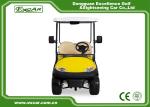 EXCAR Yellow 48V Electronic Golf Carts CHAFTA Approved 3.7KW ADC Motor