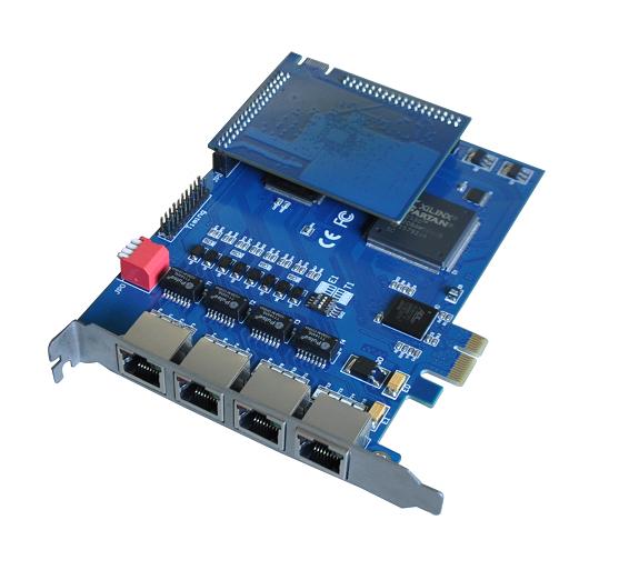 same to DIGIUM TE420 and TE220B Asterisk E1 card