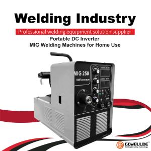 China Portable DC Inverter IGBT / MIG Welding Machine MIG250 For Home Use wholesale