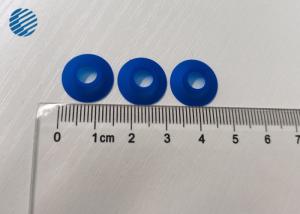 China 0090035910 NCR Rubber Vacuum Cups , Small Rubber Suction Pads Blue wholesale
