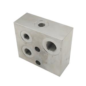 China Professional Experienced CNC Machined Aluminum Parts Hydraulics Valve Bodies wholesale