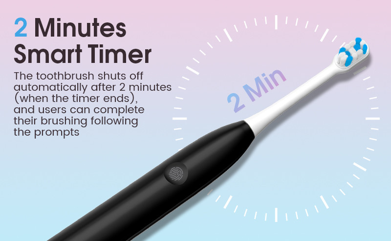 Best Hot Sell Ivismile Blue Light Whitening Led Portable Travel Smart Toothbrush Electric With Brush And Charger