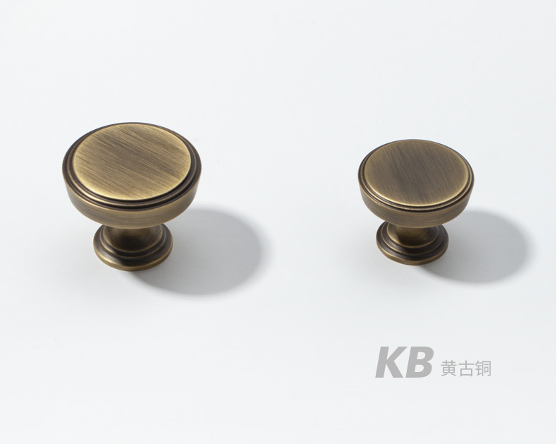 Living Room Forging Brass Cabinet Pull Handles With Strong Base