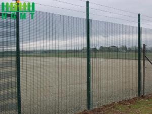 China 358 High Security Anti Climb Metal Fence Clear View 3D Modelled Sport Farm Fence Accessories wholesale