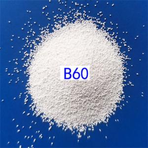 China 60-66% ZrO2 Ceramic Bead Blasting Media JZB60 JZB80 JZB100 JZB120 For Stainless Steel Parts wholesale