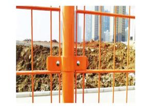 China Yellow Heavy Gauge Welded Wire Fence 868 Hot Dip Galvanized wholesale