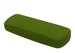 China OEM Hard Clamshell Glasses Case , Green Iron Glasses Case wholesale