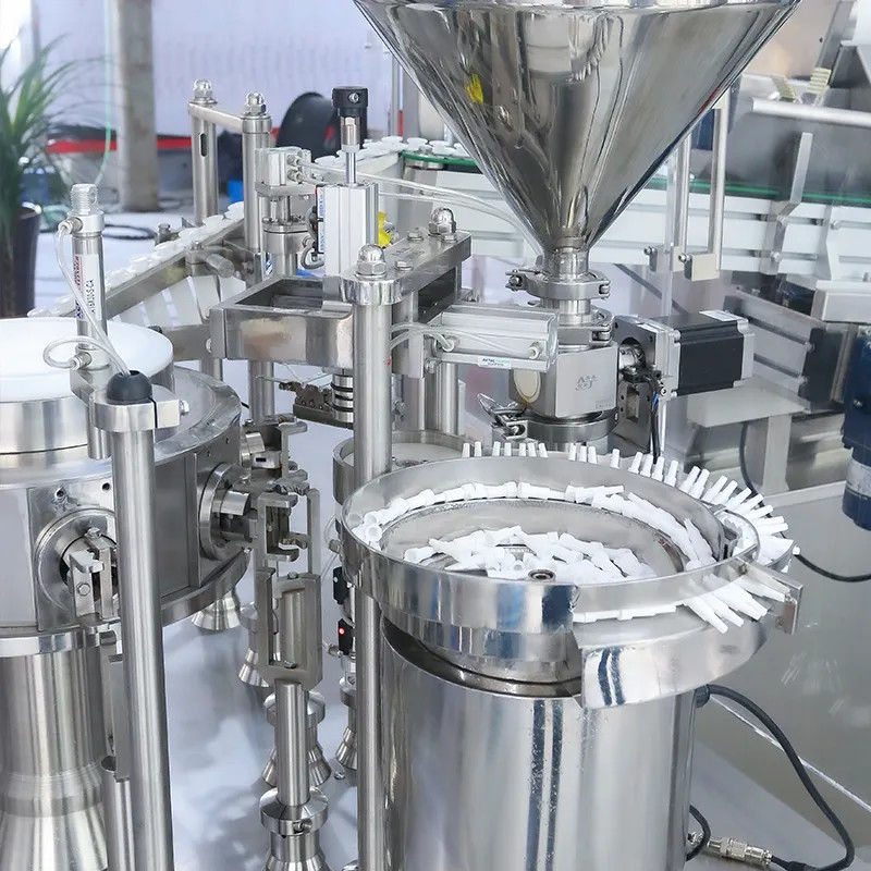 One Year Warranty High Accuracy Prefilled Syringe Gel Ceramic Disposable Paste Syringe Filling Machine
