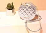 Small round new Korean version of joker women's bag fashion chain style one