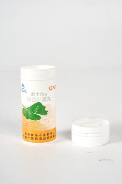 Quality PE Material Empty Plastic Pharmaceutical Capsule Tablet Pill Medicine Bottle With Flip Top Lid Design for sale