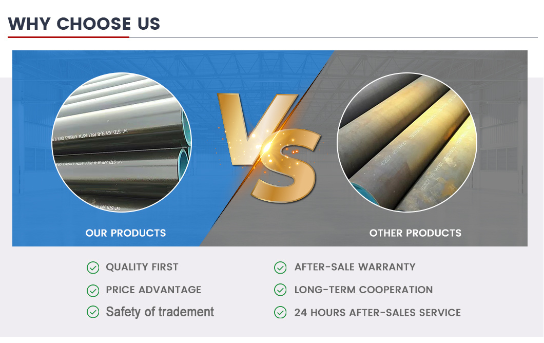 Experienced Professional Steel Factory ASTM A179 ASTM A192 Low Carbon Steel Customized API Steel Pipe for Heat Exchanger and Condenser Tubes High Pressure
