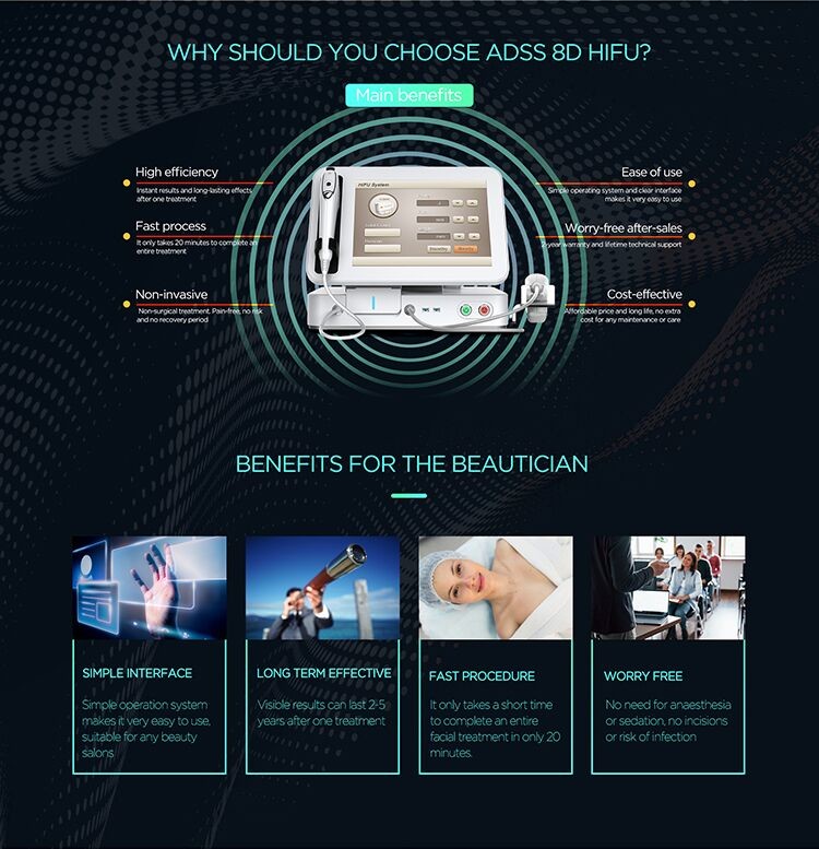 Facial Hifu 4d Machine Face Shaping Wrinkles Remove Beauty Device