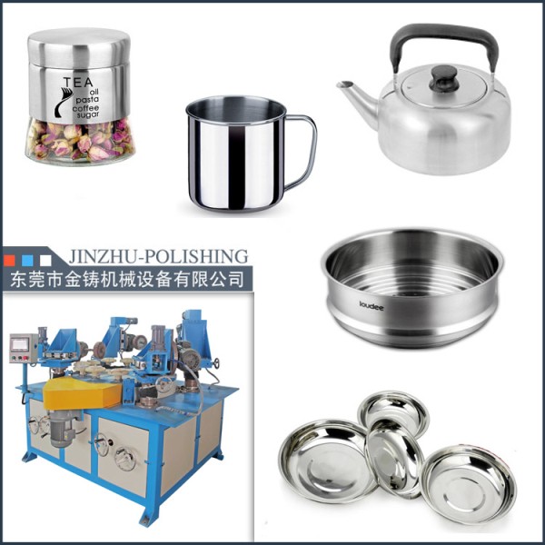 High Quality Automatic Cookware Polishing Machine