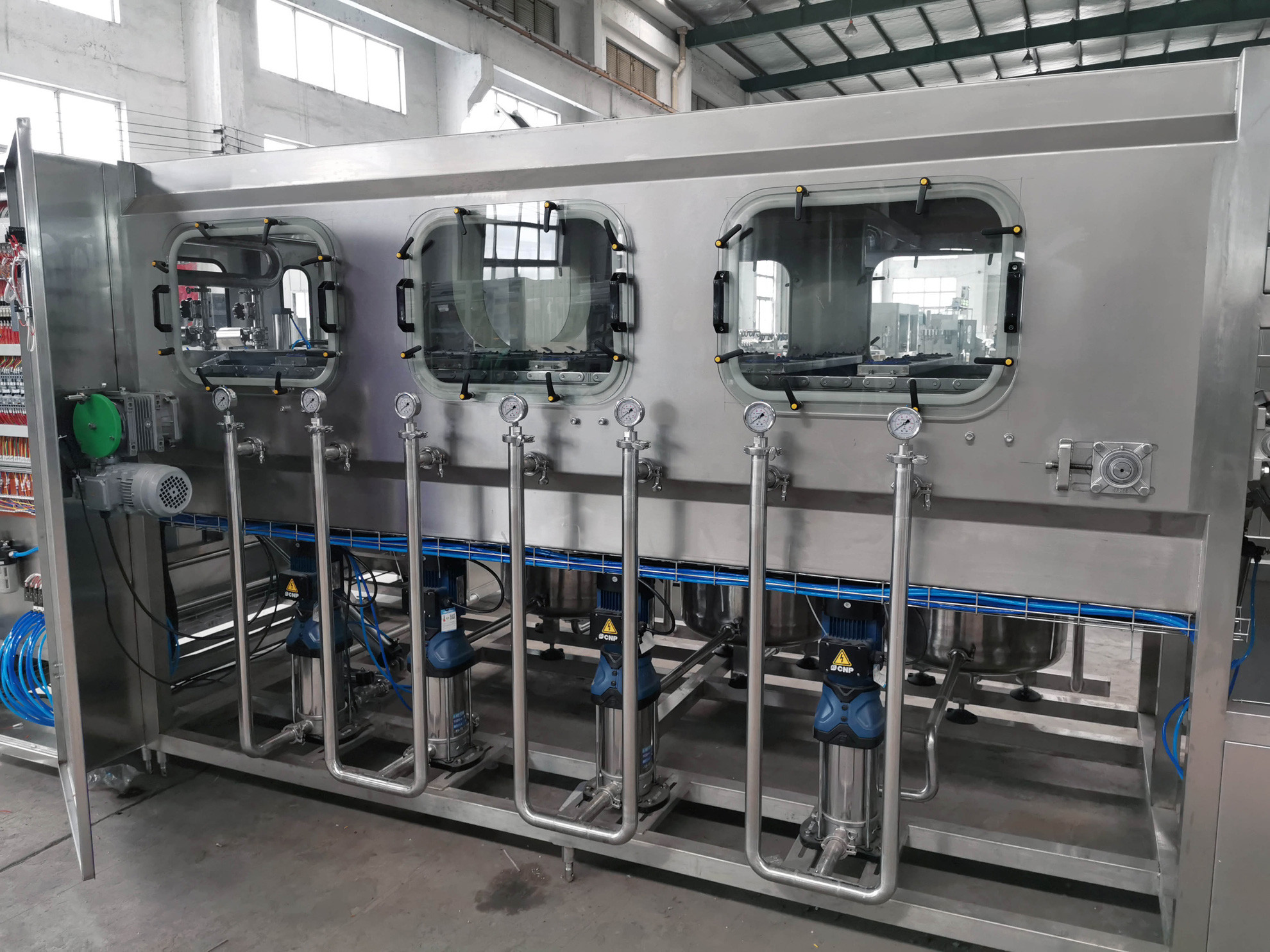 ISO 600BPH 5 Gallon Plastic Pet Bottle Filling Machine