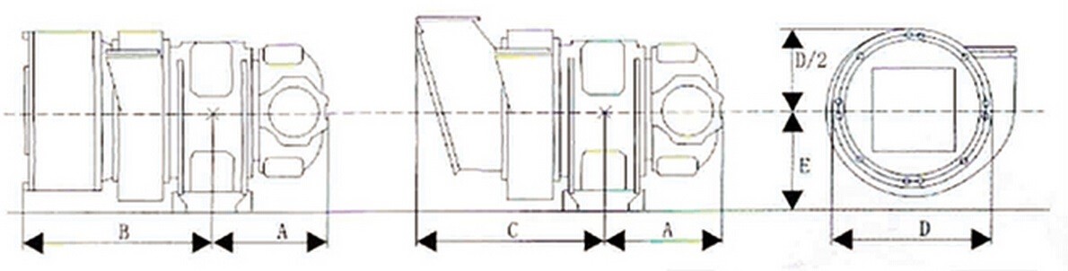 High Performance Marine Turbocharger Parts ABB VTR Turbo Diffuser